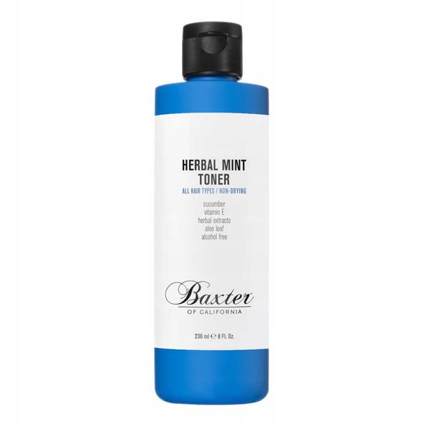 Baxter Męski ziołowo-miętowy tonik do twarzy 236ml