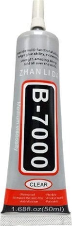Pistolet do kleju . KLEJ SYNTETYCZNY B-7000 WYŚWIETLACZ LCD RAMKA DOTYK 25ml MONTAŻOWY ZHANLIDA B7000