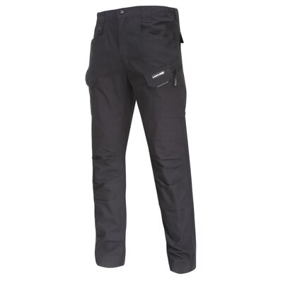 LAHTI PRO Spodnie robocze bojówki czarne Slim Fit roz XL L4051504) LPL4051504