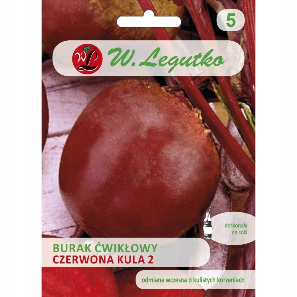 Nasiona Burak ćwikłowy - Czerwona Kula