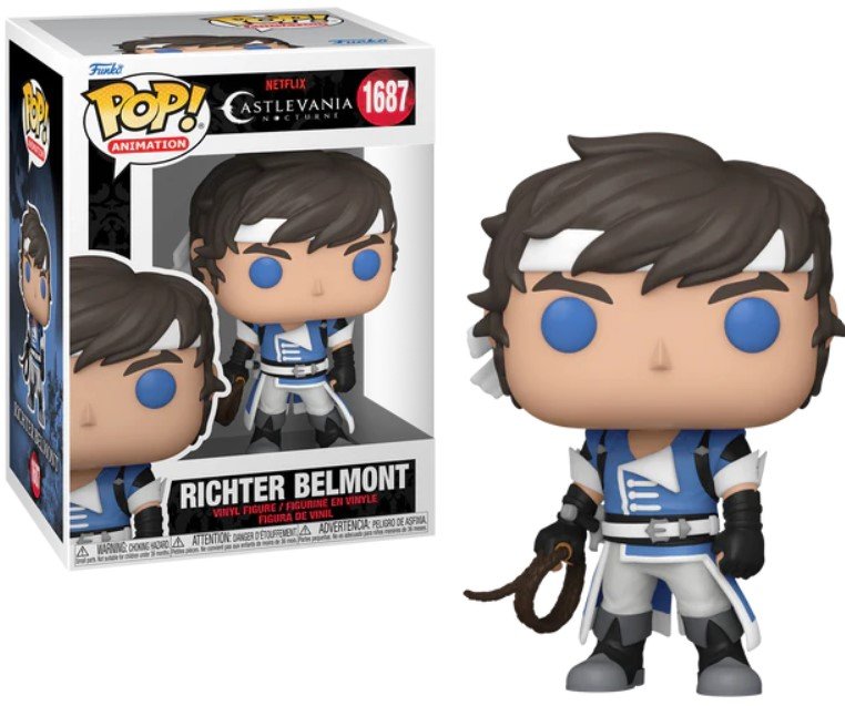 funko pop! castlevania nocturne animation 1687 richter belmont
