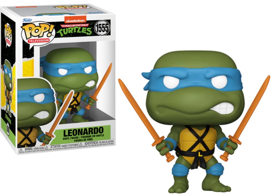 funko pop! teenage mutant ninja turles 1555 leonardo żółwie ninja