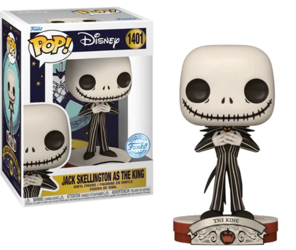 Фото - Фігурки / трансформери funko pop! nightmare before christmas disney 1401 jack (tarot)