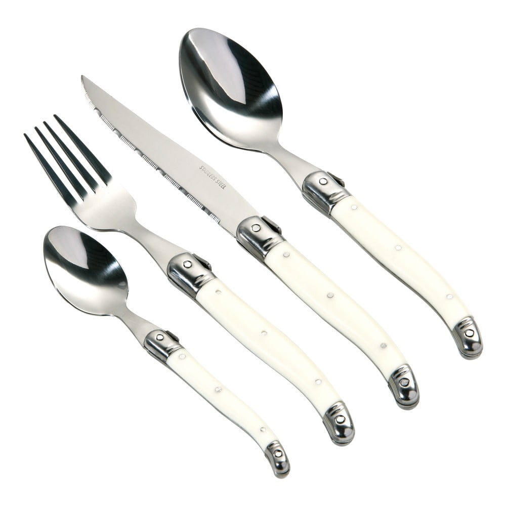 Sztućce ze stali nierdzewnej w kremowo-miedzianym kolorze 16 szt. Swiss – Premier Housewares
