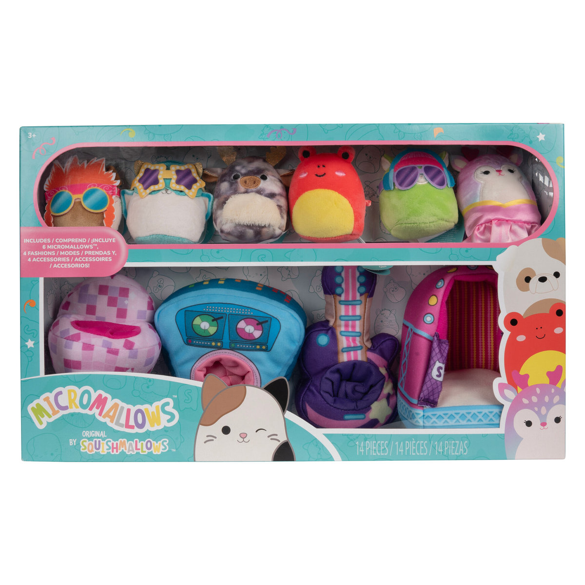 SQMM - Plush Environmental Set (Micromallows 2.5