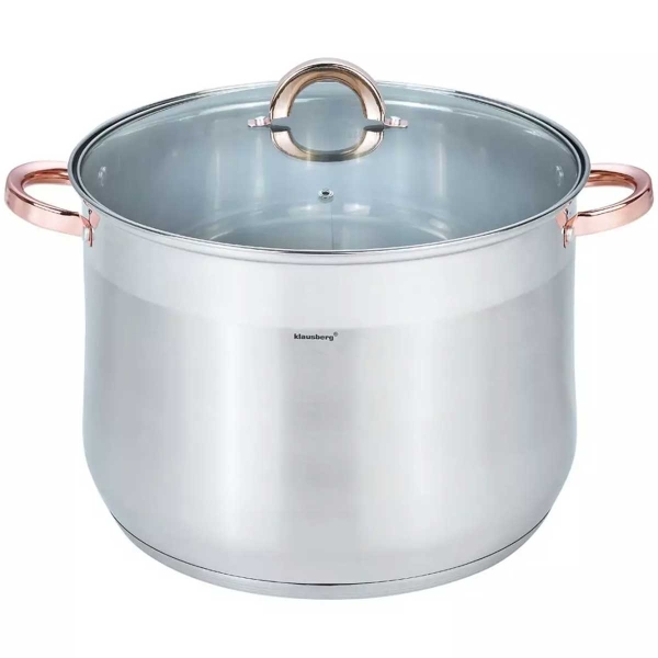 GARNEK GASTRO Z POKRYWĄ 32cm 18,7L KLAUSBERG KB-7797