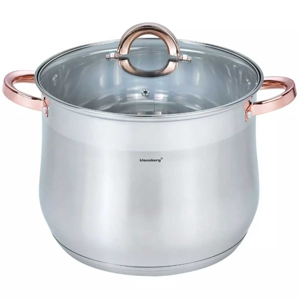 GARNEK GASTRO Z POKRYWĄ 26cm 10,7L KLAUSBERG KB-7794