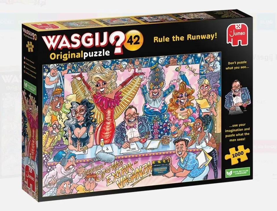 Puzzle 1000 Konkurs mody Wasgij - TM Toys