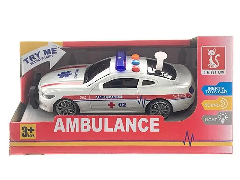 Auto karetka pogotowia światło i dźwięk 17cm - Icom