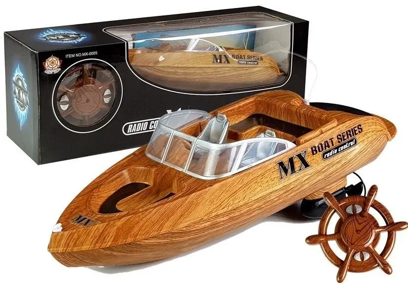 Łódź motorówka na radio R/C 27Mh - Leantoys