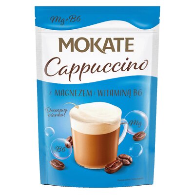 Mokate CAPPUCCINO Z MAGNEZEM/110G zakupy dla domu i biura 3200731