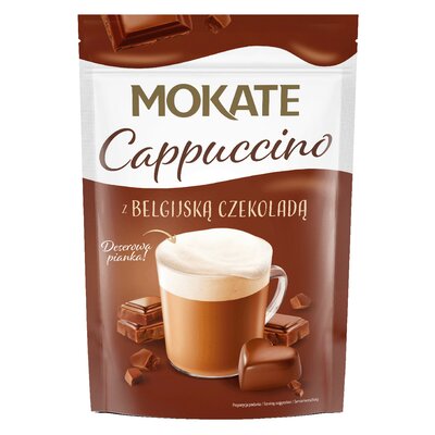 Mokate Cappuccino z belgijską czekoladą Caffetteria 110 g