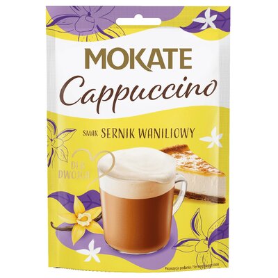 Słodka Kawa Cappuccino Sernik Waniliowy Deserowa Pianka Bez Eskpresu 40g