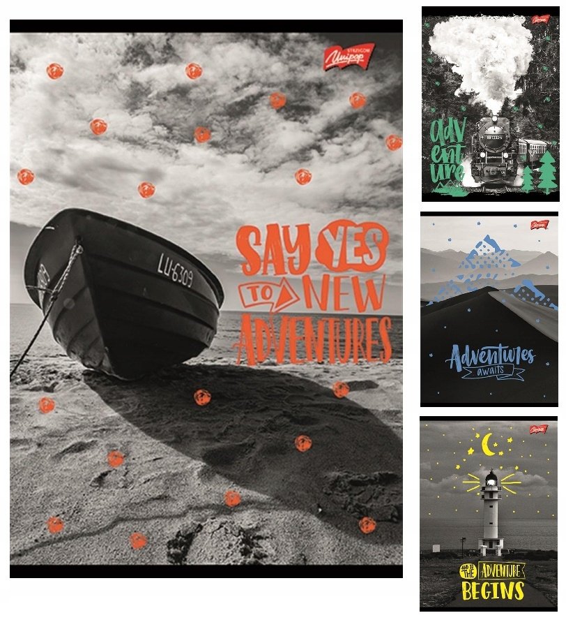 ZESZYT A5 60 kartek w Linię ADVENTURE Unipap