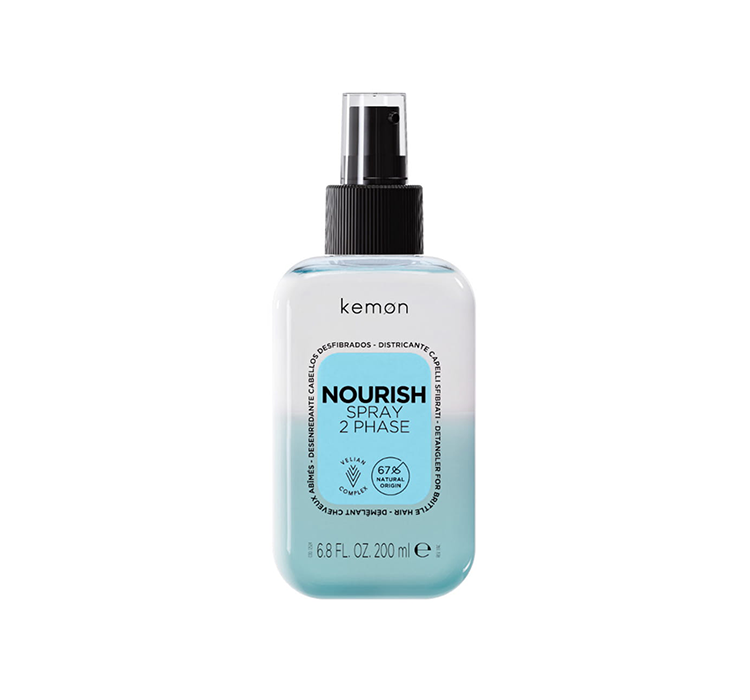Kemon Nourish dwufazowy odżywczy spray do włosów 200ml