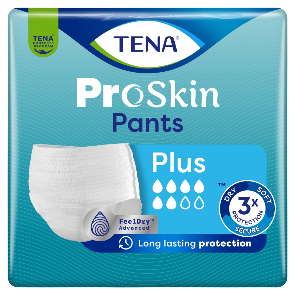 Tena ProSkin Pants Plus Majtki chłonne Rozmiar M, 10 sztuk