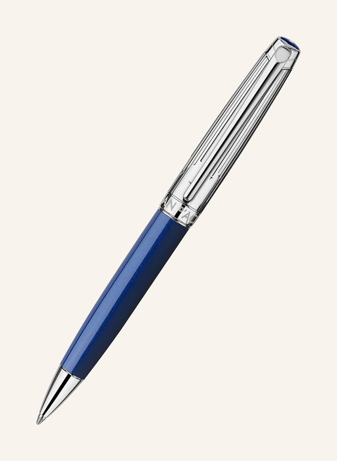 Caran D'ache Długopis Przyciskowy Léman™ Cosmic Blue blau
