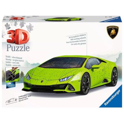 Puzzle 3D Lamborghini Huracn Evo verde