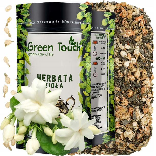 Zielona herbata JAŚMINOWA 20% Sencha PREMIUM 50g