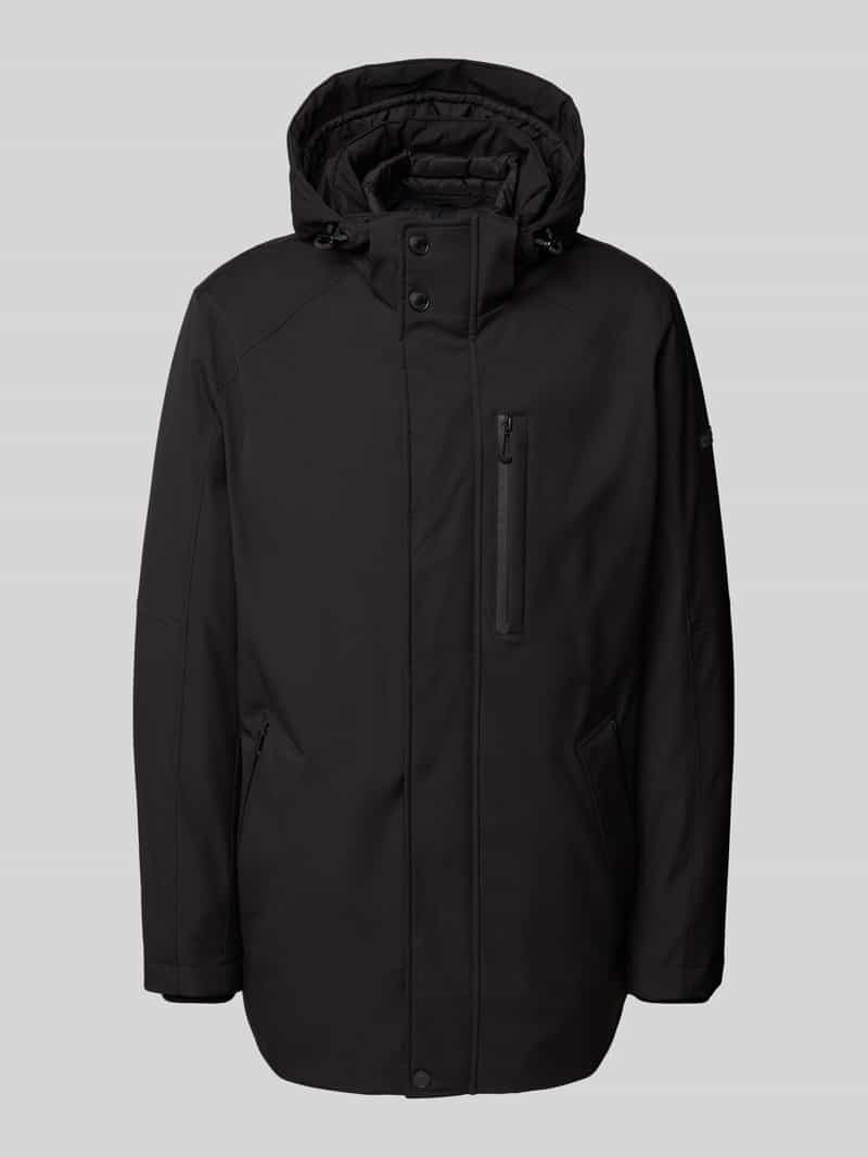 Parka z kapturem