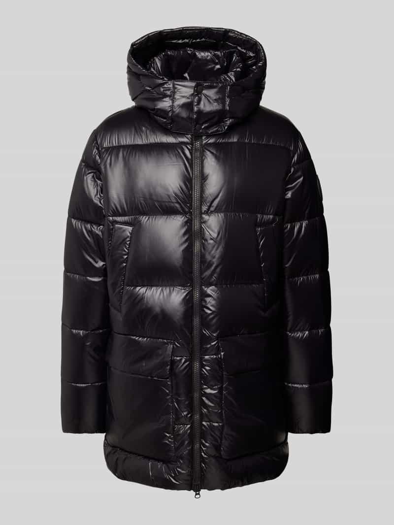 Kurtka pikowana z kapturem model ‘CHRISTIAN’