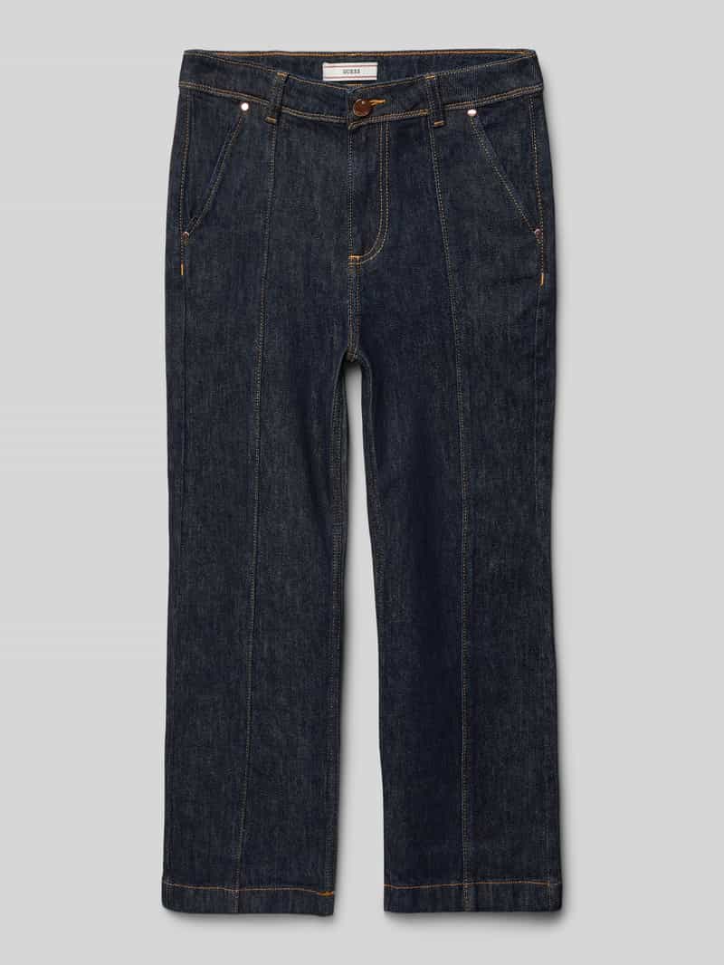 Jeansy o kroju regular fit z ozdobnymi szwami model ‘DAKOTA’