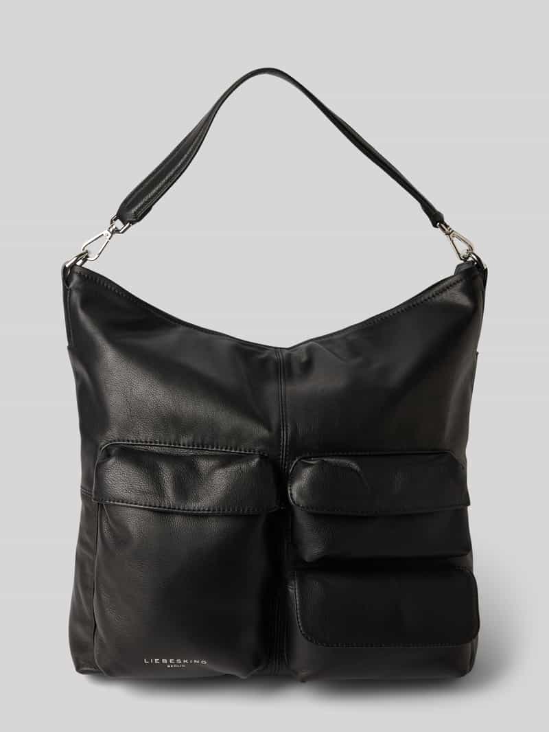 Torba hobo z nadrukiem z logo