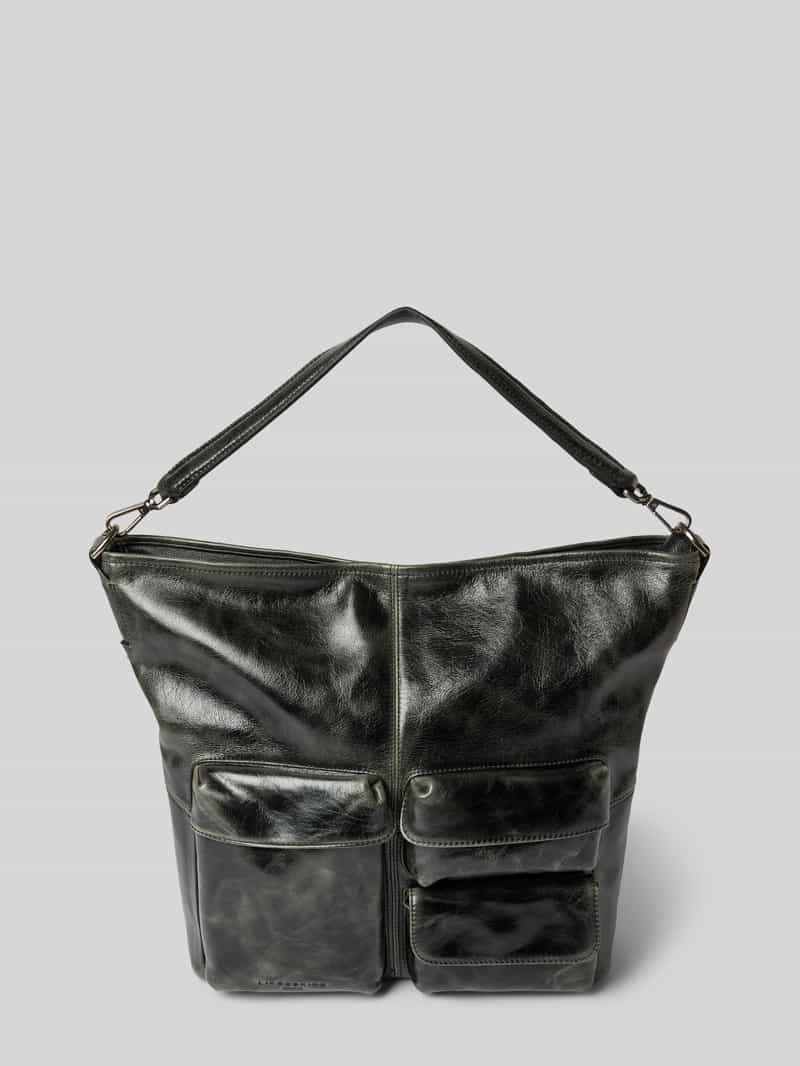 Torba hobo z nadrukiem z logo