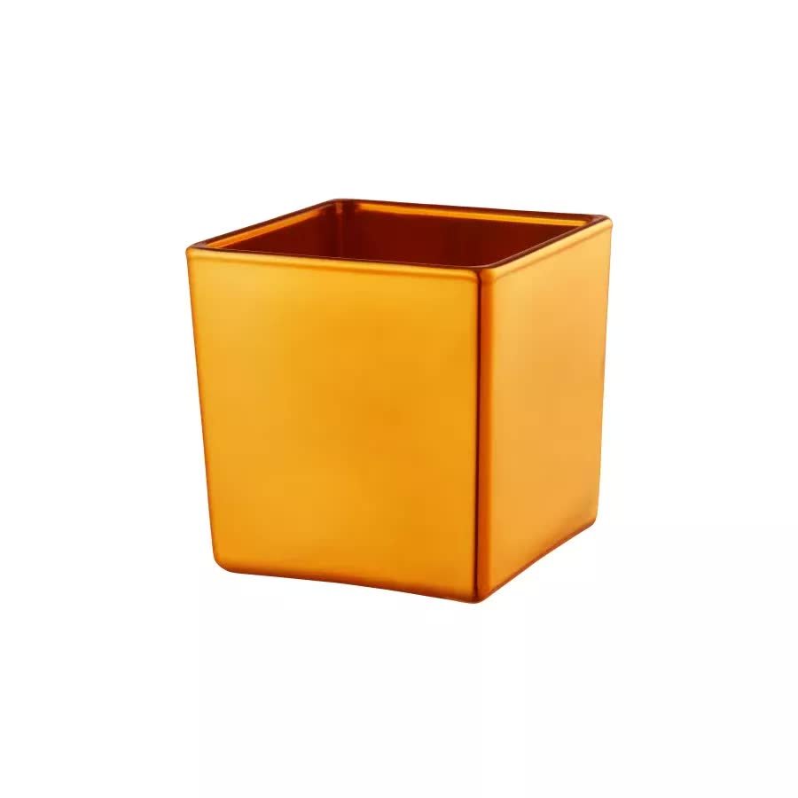 Świecznik kwadrat Ambition Gold Deco 10cm złoty