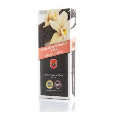 Czekolada gorzka z Modica IGP od 1935r 60% kakao WANILIA 100g