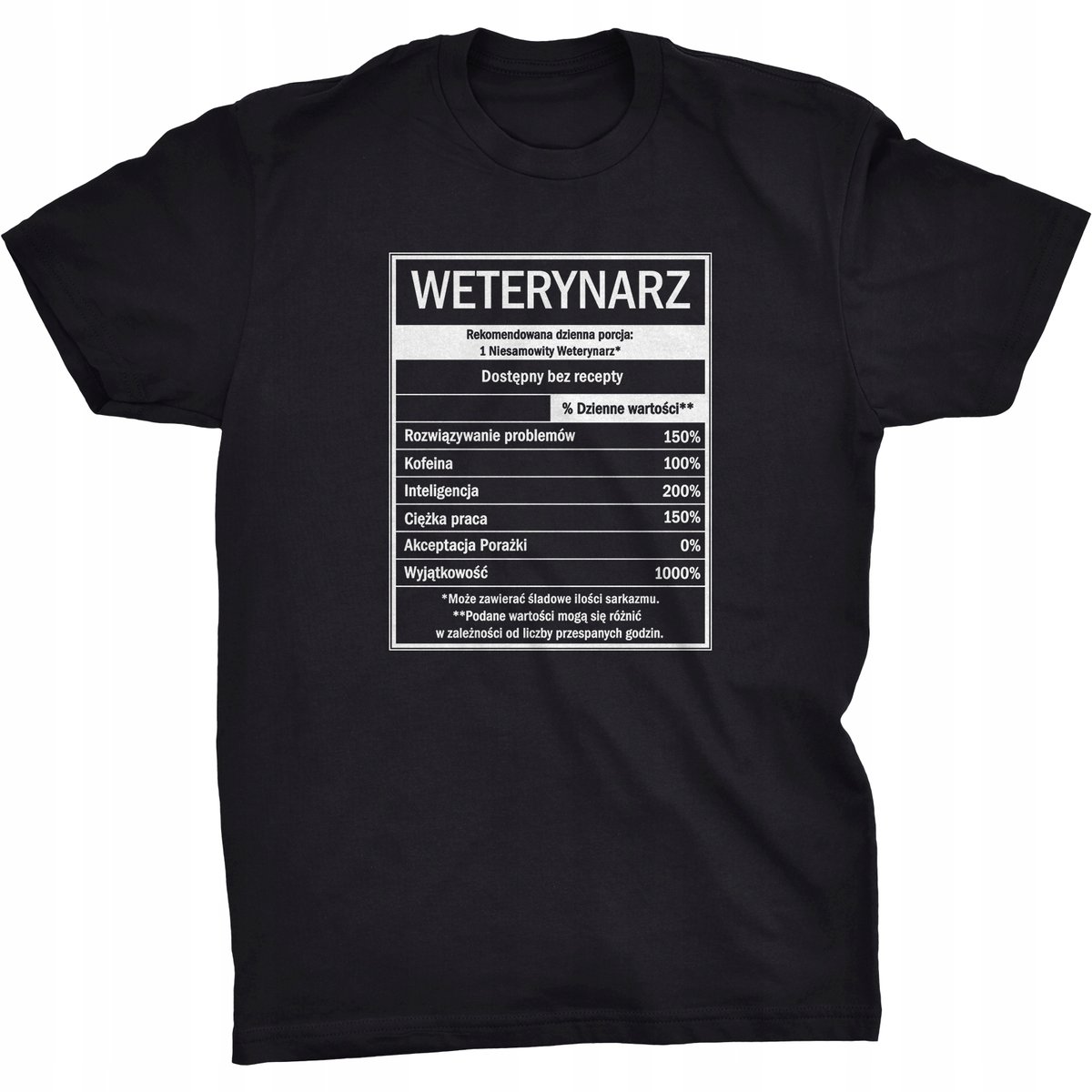 Etykieta GDA Weterynarz Koszulka Dla Weterynarza