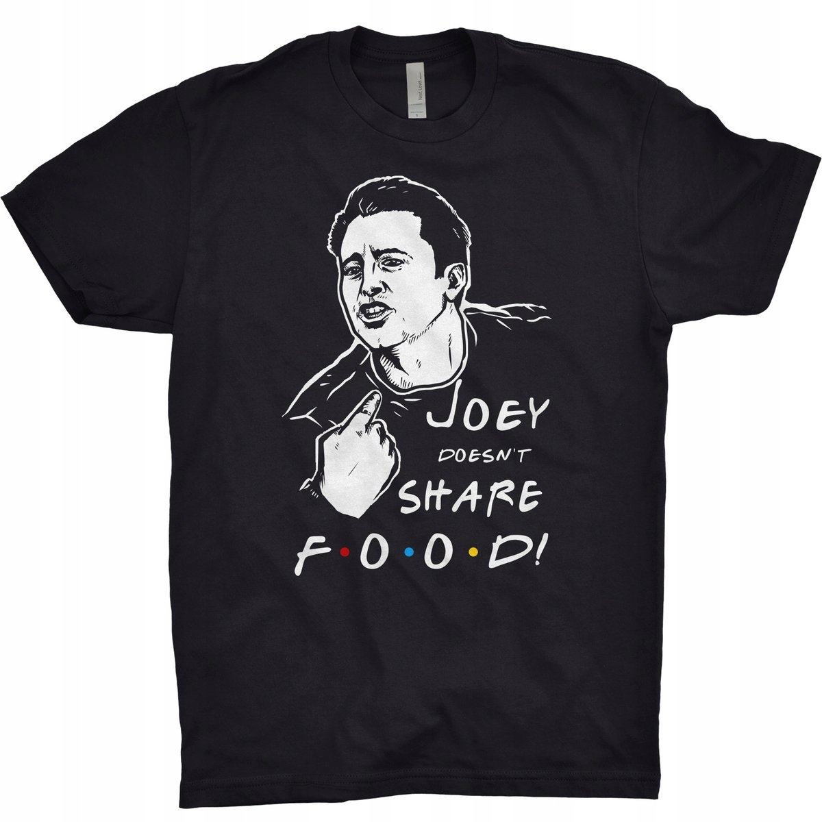 Przyjaciele Koszulka Friends Doesn't Share Food
