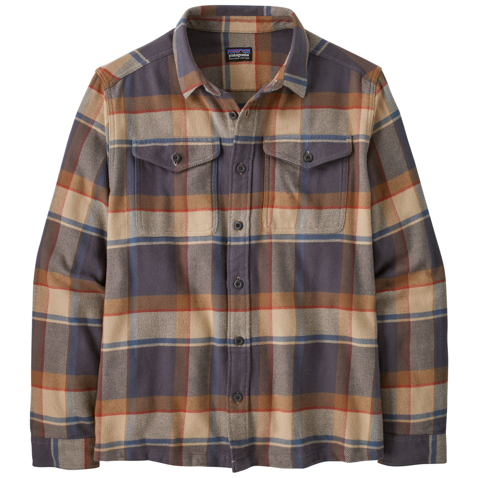 Koszula męska Patagonia M's Fjord Flannel Shirt Rozmiar: L / Kolor: szary/brązowy