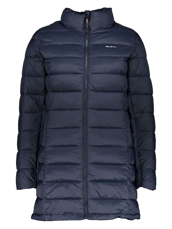 Pepe Jeans Płaszcz pikowany w kolorze granatowym