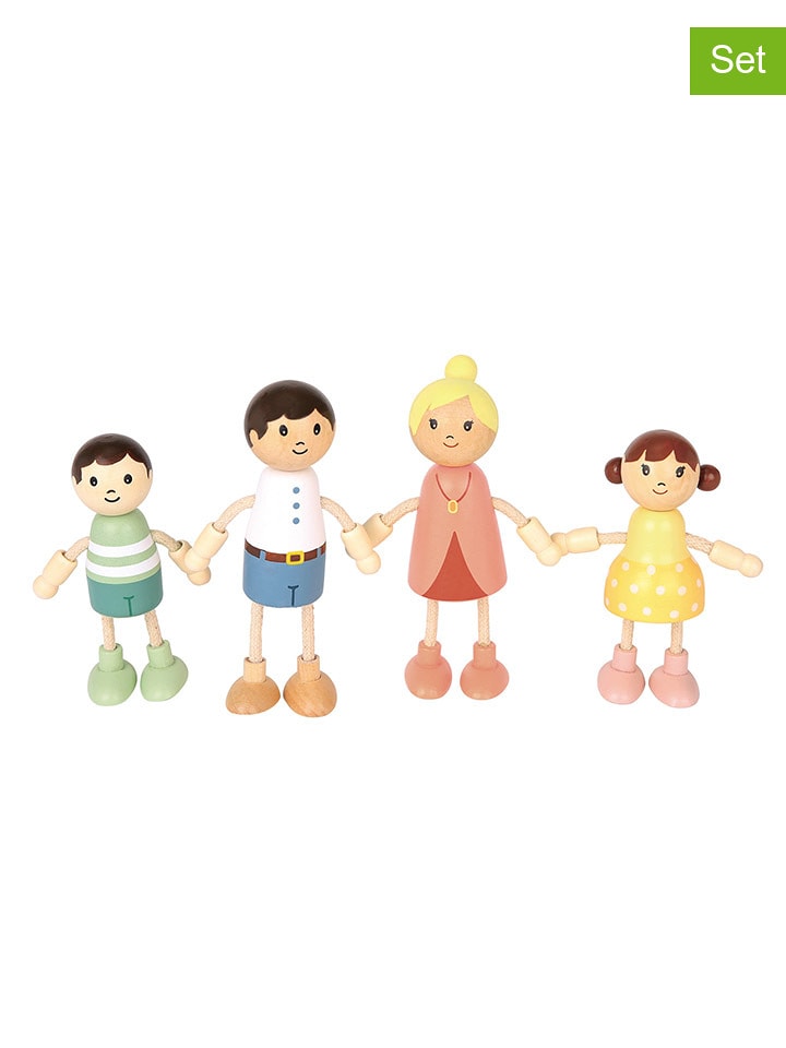 New Classic Toys Lalki (4 szt.) - 3+