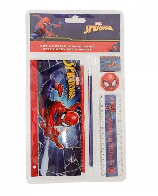 ZESTAW SZKOLNY 5-ELEMENTÓW SPIDERMAN SP0930 GIOTTO