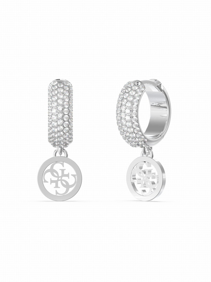Kolczyki Guess Crazy Earrings JUBE03301JWRHT/U