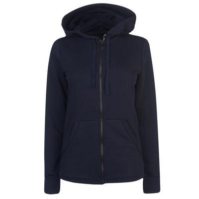 Adidas bluza damska z kapturem zamek granatowa, Rozmiar XS
