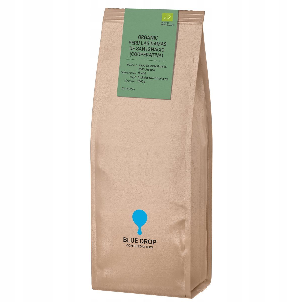 Kawa ZIARNISTA PERU 100% Arabica 1kg Kawa ORGANIC Kawa BIO Świeżo Palona