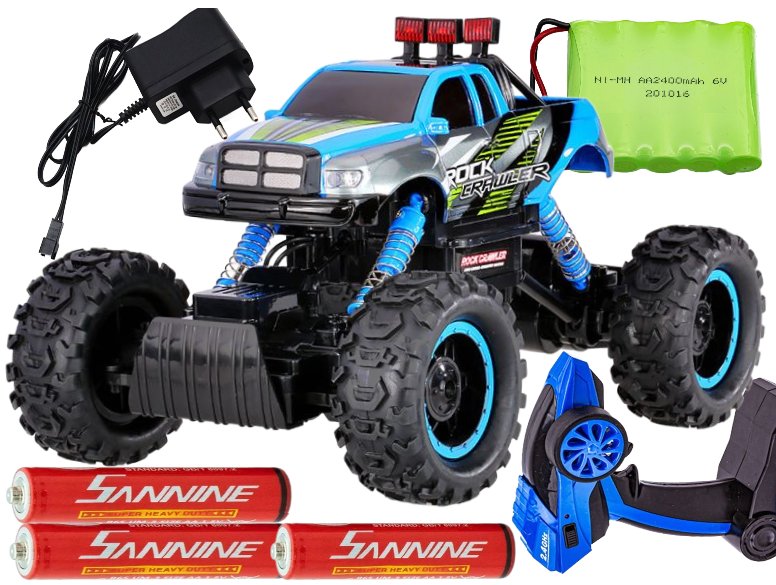 Samochód RC OffRoad Xplorer 4x4 Zdalnie Sterowany Terenowy LED Autko Pilot