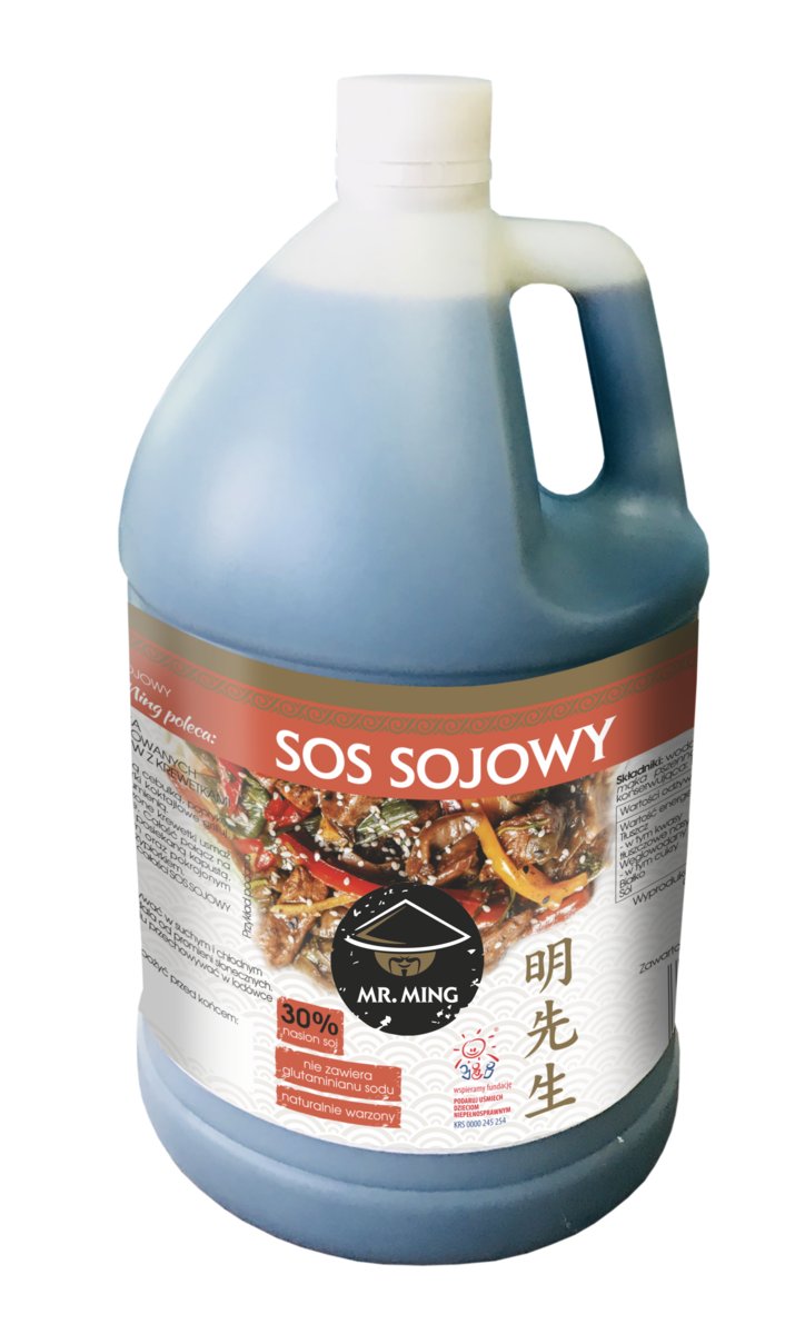 Sos sojowy jasny 3,78 L