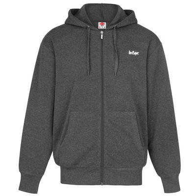 Lee Cooper bluza damska z kapturem na zamek grafitowa, Rozmiar S