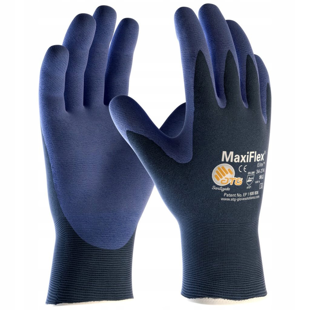 Rękawice ATG MaxiFlex Elite 34-274 rozmiar 7 - S 1 par