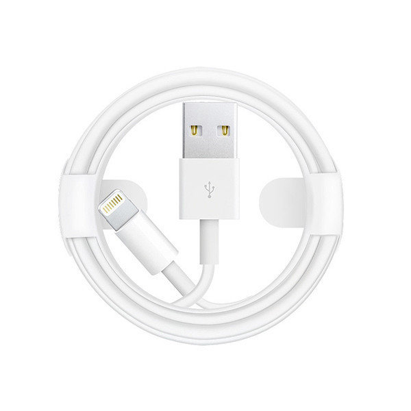 ECONOMY KABEL USB DO IPHONE 2A BIAŁY  LIGHTNING 1M TRAY