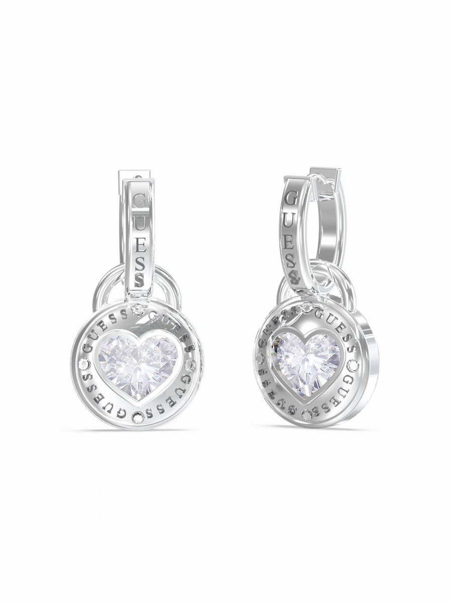 Kolczyki Guess Rooling Hearts JUBE03351JWRHT/U