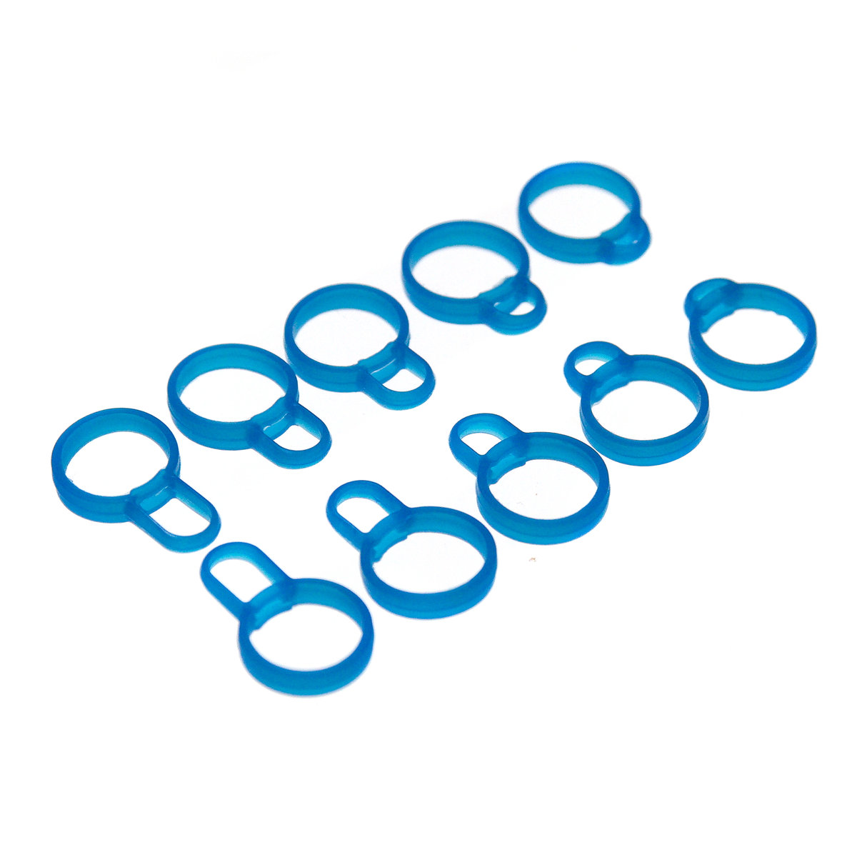 Gumki uszka sportowe do słuchawek SONY Linkbuds WF-L900 ciemno-niebieskie