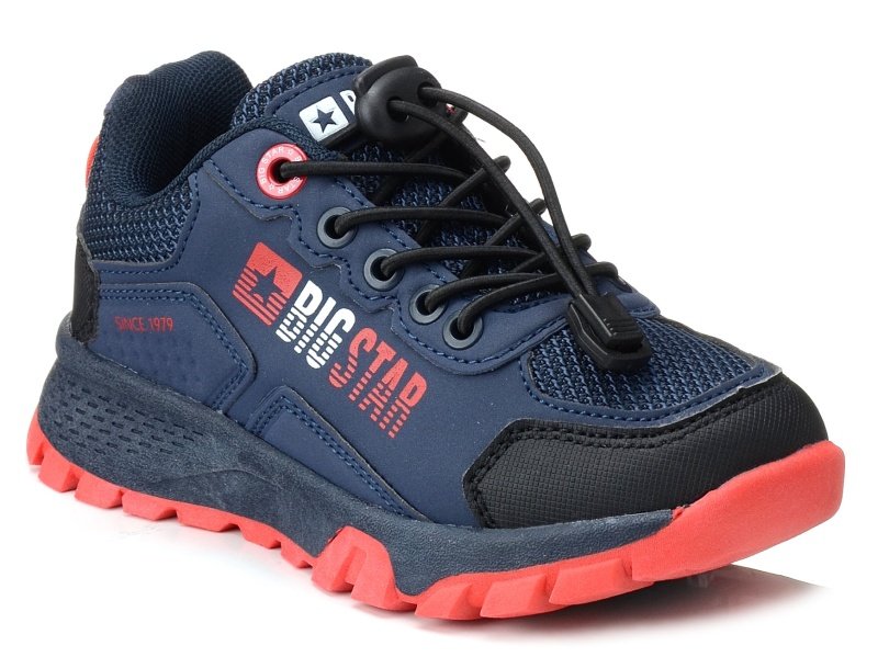 Buty dziecięce chłopięce sportowe BIG STAR granatowe II374057-34