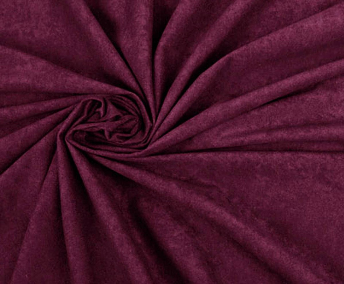 Mikrofaza Tkanina Obiciowa Zamsz Welur Materriał Krzesła Meble Fiolet 0,5 M