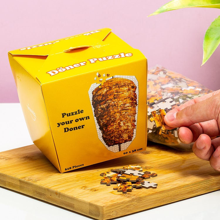 Puzzle Kebab - Łamigłówka dla miłośników kebabów