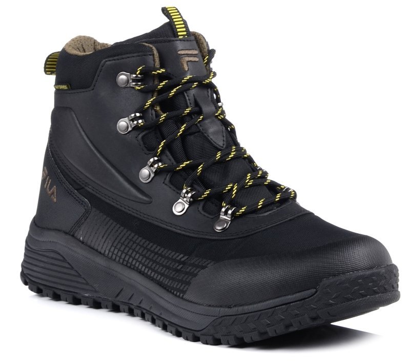 Buty trekkingowe męskie czarne wodoodporne wysokie Fila Hikebooster Mid-43